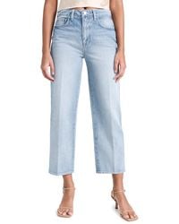 L'Agence - June Cropped Stovepipe Jeans - Lyst