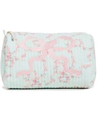 LoveShackFancy - Octavia Cosmetic Case With Bow - Lyst