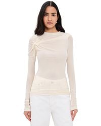 Agolde - Lissa Long Sleeve Tee - Lyst