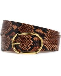 B-Low The Belt - Kyra Python Belt - Lyst