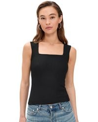 DL1961 - Square Neck Top - Lyst