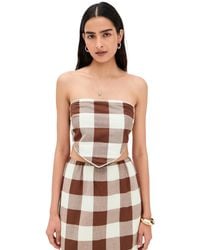 Posse - Callie Tie Top - Lyst