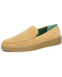 VINNY'S - Ezee Suede Slip On Loafers - Lyst