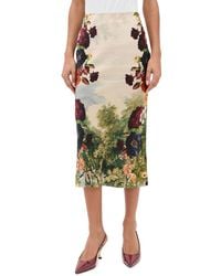 Alice + Olivia - Maeve Slip Skirt - Lyst