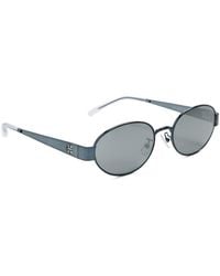 Tory Burch - Oval Sunglasses - Lyst