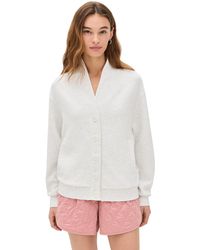 Varley - Celeste Button Through Sweater - Lyst