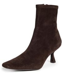 Loeffler Randall - Thandy Curved Heel Boots - Lyst