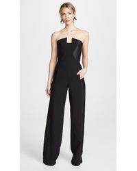 Black Halo Lena Jumpsuit - Black