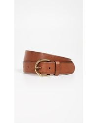 madewell medium perfect leather belt