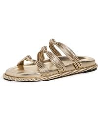 FARM Rio - Knot Slide Sandals - Lyst