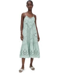 Sea - Iyla Soutache Slip Midi Dress - Lyst