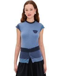 MERYLL ROGGE - Crew Neck Cashmere Sweater - Lyst