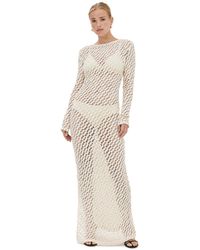 Rohe - Lace Boat Neck Dress - Lyst