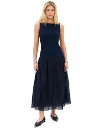 Reformation Cyra Dress in Blue | Lyst
