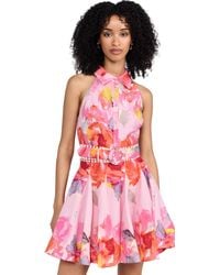 Hemant & Nandita - Short Dress With Bucke Bet Pink Fora X - Lyst