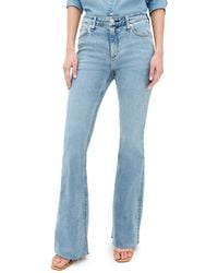 Rag & Bone - Flexi Dahlia Mid-Rise Full Length Flare Jeans - Lyst