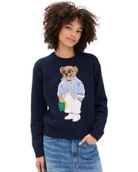 Polo Ralph Lauren - Polo Bear Cotton Jumper - Lyst