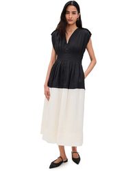 Sea - Nicola Ramie Tank Midi Dress - Lyst