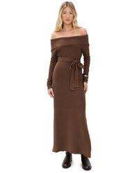 Splendid - X Cella Jane Off The Shoulder Sweater Dress - Lyst