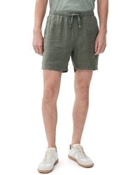 Faherty - Essential Linen Shorts 6.5 - Lyst