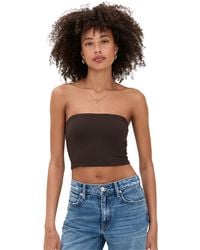 Susana Monaco - Essential Tube Top Crop - Lyst