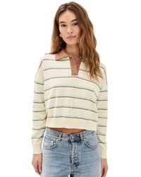Le Bos - Zadie Cropped Polo - Lyst