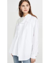 Cedric Charlier White Poplin Button Down