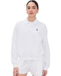 Polo Ralph Lauren - Polo Collar Sweatshirt - Lyst