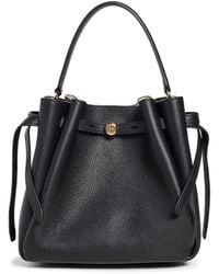 Tory Burch - Romy Pebbled Small Bucket Bag - Lyst