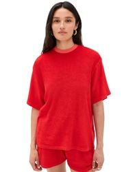 Le Bos - Farrah Terry Tee - Lyst