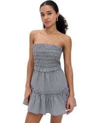 Sea - Neci Gingham Coverup - Lyst