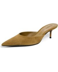 SCHUTZ SHOES - Julie Kitten Heel Mules - Lyst