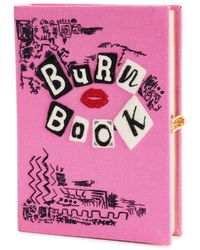Olympia Le-Tan - The Burning Book Clutch - Lyst