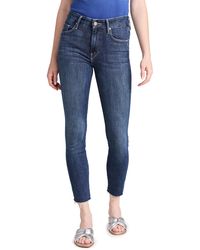 Mother - The Looker Ankle Fray Jeans - Lyst