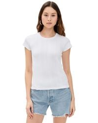 RE/DONE - Varigated 60S Slim Tee - Lyst