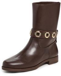 Larroude - Milan Flat Booties - Lyst