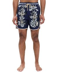 Agua Bendita - Liam Clay Swim Trunks 6 - Lyst