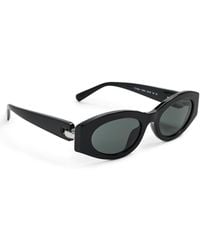 Tory Burch - Oval Sunglasses - Lyst