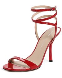 Stuart Weitzman - Nudist Wrap Sandals 100Mm - Lyst