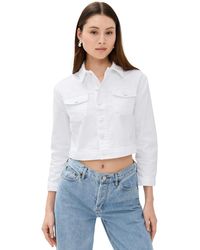 L'Agence - Koda Crop Jacket - Lyst