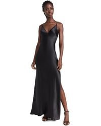 L'Agence - Jet Chain Strap Gown - Lyst