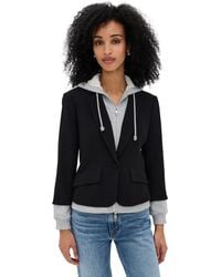 Cinq À Sept - Zip Up Le Petit Khloe Blazer - Lyst