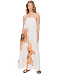 chinese dress ladies So Online AU Alyssa Maxi Dress, Ivory, AU16 US12, Viscose Polyester main image 1