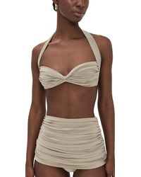 Norma Kamali - Bill Bra Bikini Top - Lyst