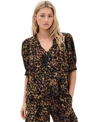 Ulla Johnson - Blaire Short Sleeve Blouse - Lyst