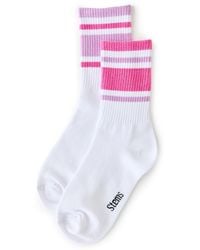 Stems - Mix Matched Striped Socks - Lyst