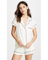 Eberjey Gisele Pj Set - White