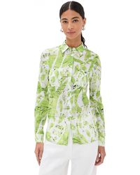 Stella Jean - Printed Button Up - Lyst