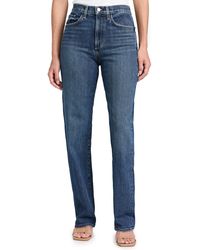 Joe's Jeans - The Margot High Rise Straight Jeans - Lyst