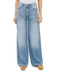 DL1961 - Dl Aura Hepburn Wide Leg High Rise Jeans - Lyst